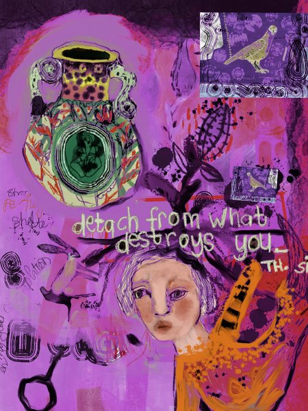 Griet van der Meulen - Detach from what destroys you